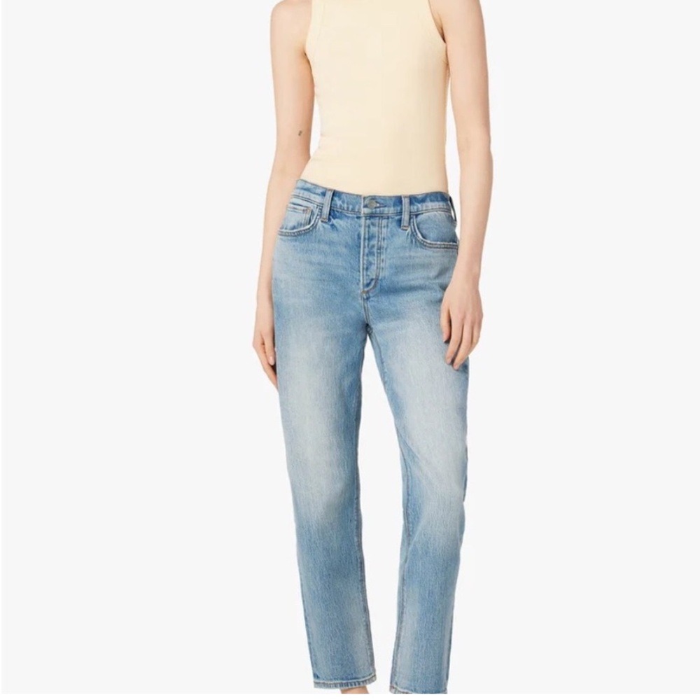 Joes Jeans Womens 26 Light Wash Scout Mid Rise Boyfriend Denim
